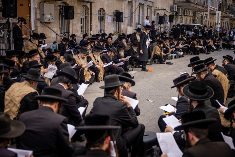 ULTRA ORTHODOX JEWISH PROTEST
