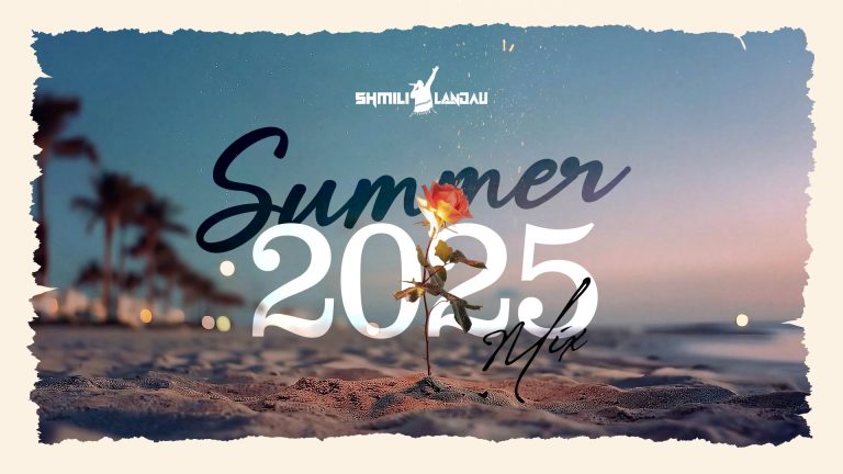 YT Thumbnail • Summer Mix 2025 • Shmili Landau @MusicOnTime