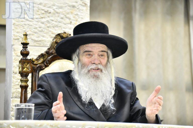 ביקור האדמו''ר מקרעטשניף בישיבת מבצר התורה קרעטשניף באלעד צילום שוקי לרר (40)