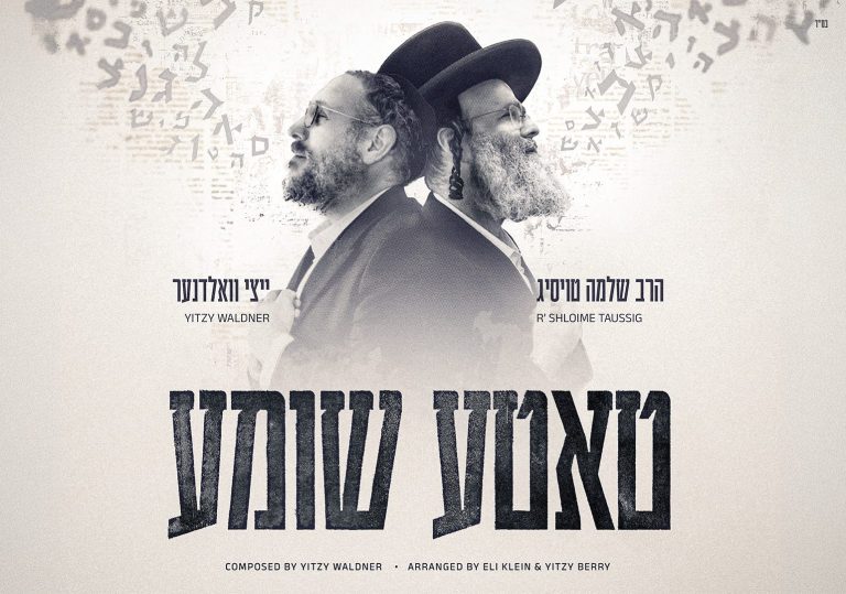 הרב שלמה טויסיג ואיצי וואלדנר טאטע שומע - גרפיקה