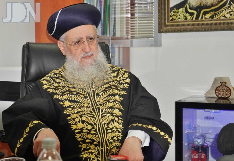 ביקור באשקלון מרן הראשון לציון רבי דוד יוסף חיזק, עודד וברך את העיר (1)