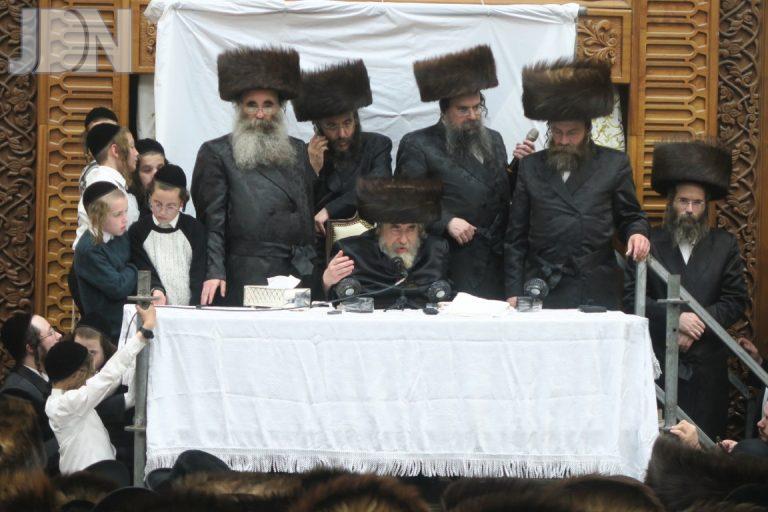 שמחת בית השואבה בחצר הקודש רחמסטריווקא אושפיזין דמשה צילום מ