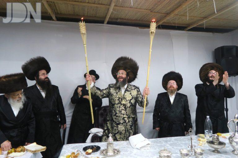 שמחת בית השואבה בחצרה''ק ספינקא רמת אהרון א' דחוה''מ אושפיזין דיעקב (17)