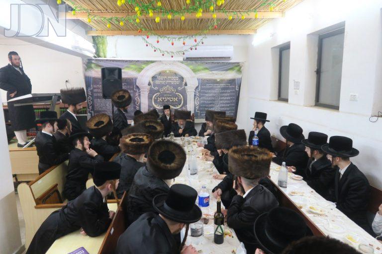 שמחת בית השואבה וטיש בחצר הקודש אנטניא יום ה' ב' דחוה''מ אושפיזין דמשה (14)