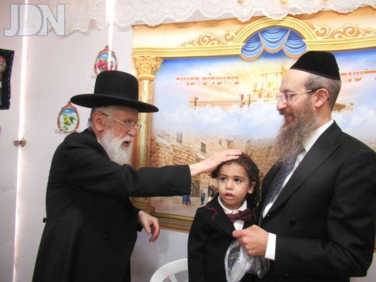 שמחת החלאקה לנכד מרן הגר'א טופיק ראש ישיבות 'באר יהודה (3)