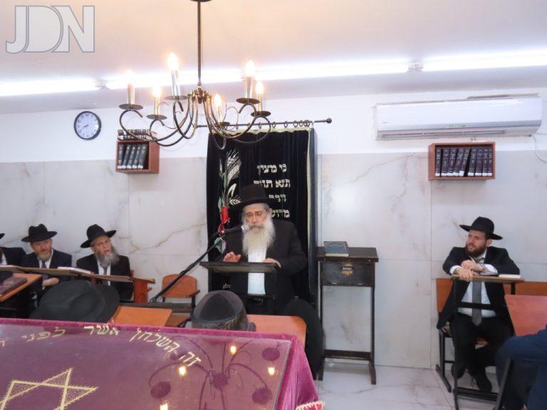 הגר'''ש שטינמן בשיחת חיזוק בישיבה קטנה עפולה (4)