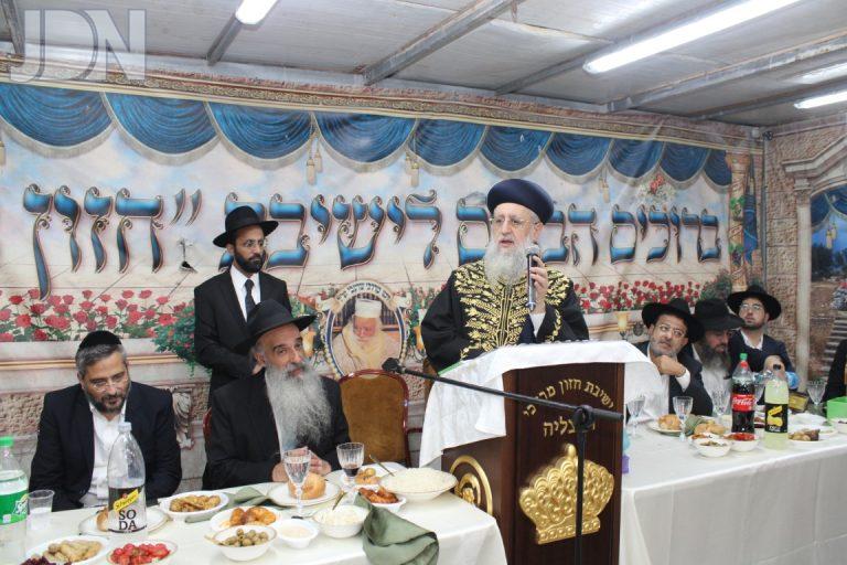 הילולת רבינו עובדיה יוסף שהתקיימה בישיבת חזון מרדכי הרצליה צילום איתי קצב (6)