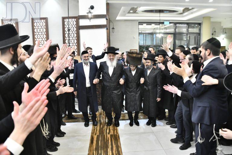 חתונת נכד ר' עוזיהו אלכורת נשיא מוסדות ברסלב חיי עולם צילום שוקי לרר (27)