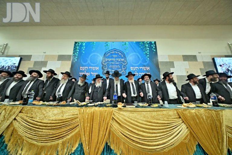 עשור לראש ישיבת גרודנא אהבת קדומים - מעמד סיום הש''ס בקהילת בני התורה אשדוד צילום יהושע פרוכטר (20)