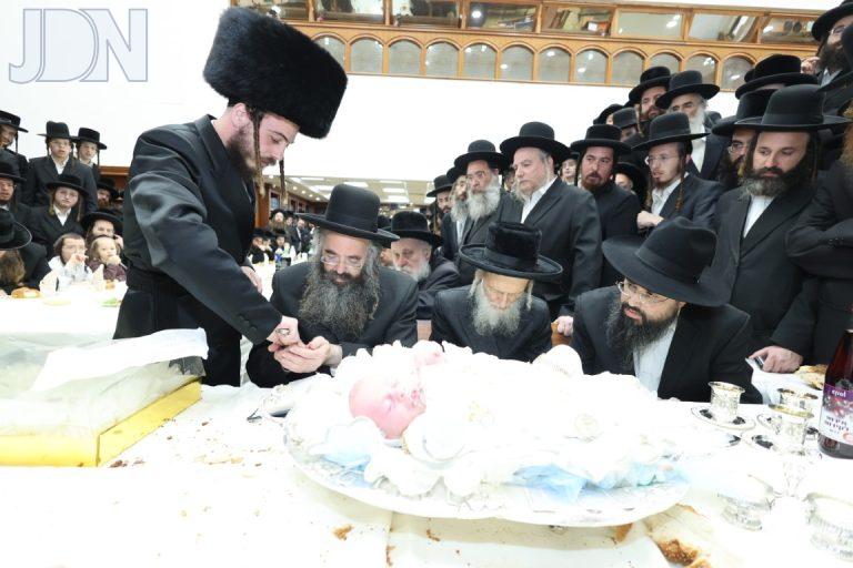 פדיון הבן בחצרות קוזמיר, ביאלא, לעלוב בית שמש, קופישניץ - צילום שלומי טריכטר (21)