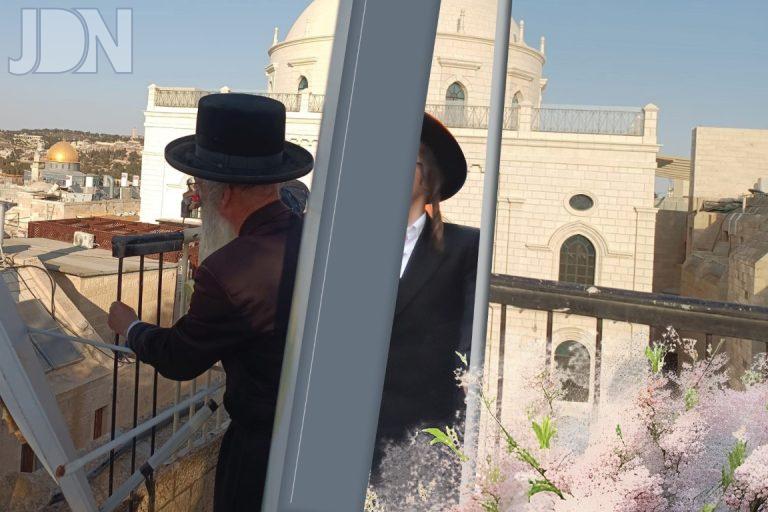 אדמו''ר מסטרעטין בקיום מצות ועשית מעקה לגגך (3)