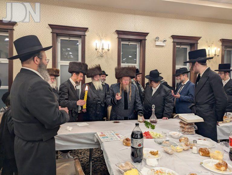 ביקור האדמו'''ר משומרי אמונים בשיקאגו , כסלו תשפ''ו