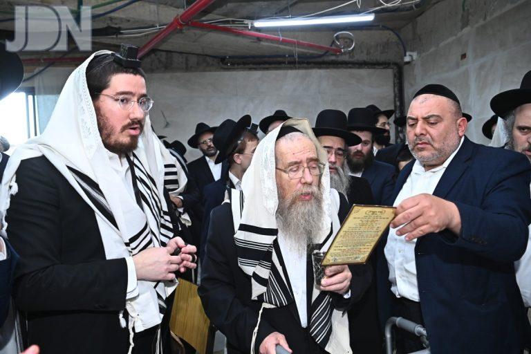 ברית לנכד הגרש''צ רוזנבלט רב העיר בני ברק צחלום שוקי לרר (9)