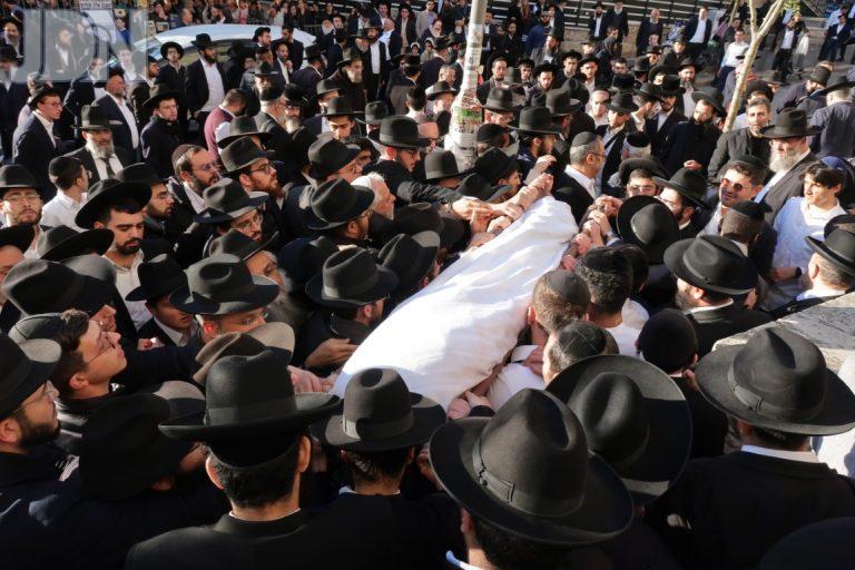 הלווחת רבי משה חיים אריה משגיח ישיבת פורת יוסף צילום ש.פ
