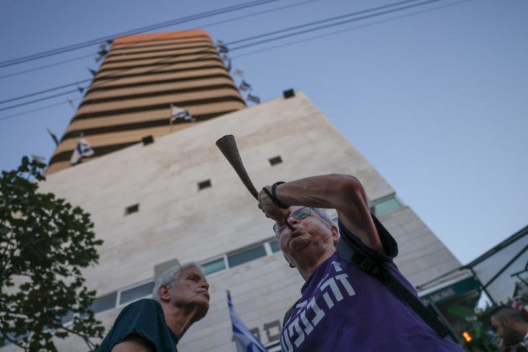 MIDEAST ISRAEL PROTEST
