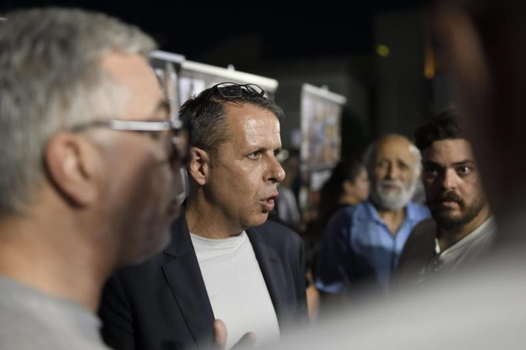 Familiies and friends of Israelis held hostage by Hamas terrorists in Gaza held an event at the "Hostages Square"