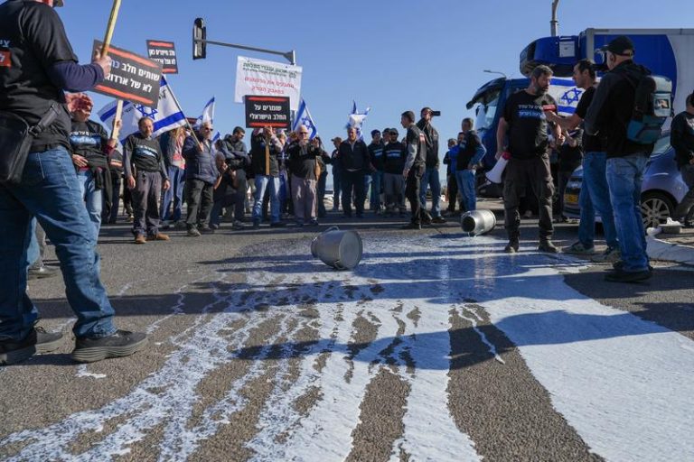 MIDEAST ISRAEL PROTEST