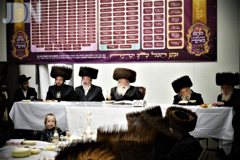 הילולת בעל הדבר חיים מנדבורנה בצל נכדו האדמו'''ר מנדבורנה ירושלים צילום שימי פ