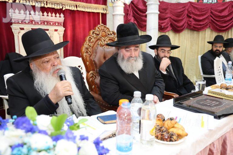 הילולת הרמב''ם ורבי יעקב אבוחצירא שנערכה במוסדות 'אור דוד' בבני ברק (4)