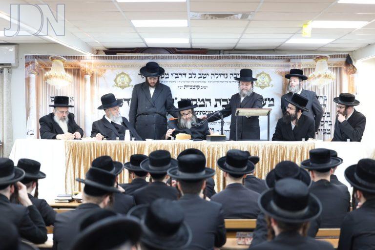 חנוכת המקוה טהרת מרדכי בקרית הישיבה גדולה בקוממיות צילום א