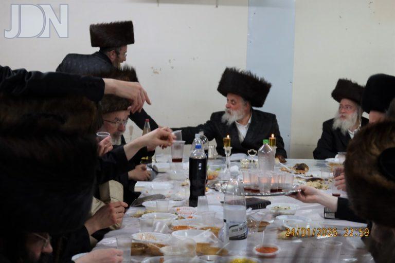 סעודת הילולת רבי דוד מלעלוב בחצר הקודש לעלוב בית שמש (3)