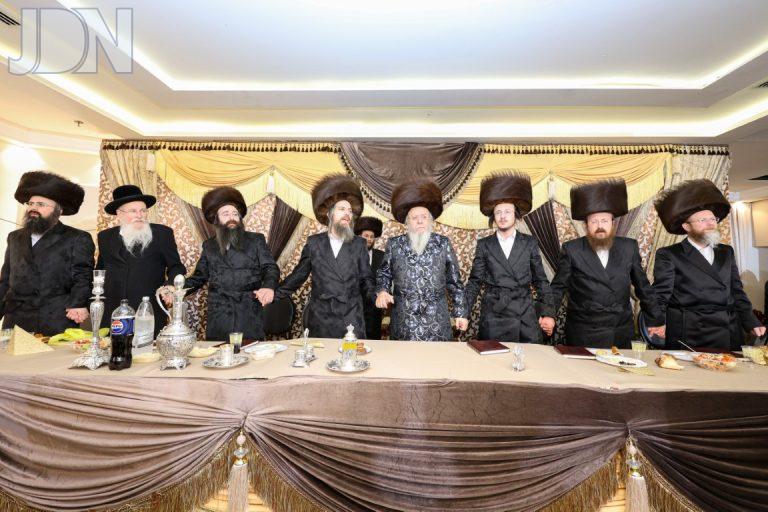 שבע ברכות לנכדת האדמו''ר מבאסטאן צילום א.אייזנבך