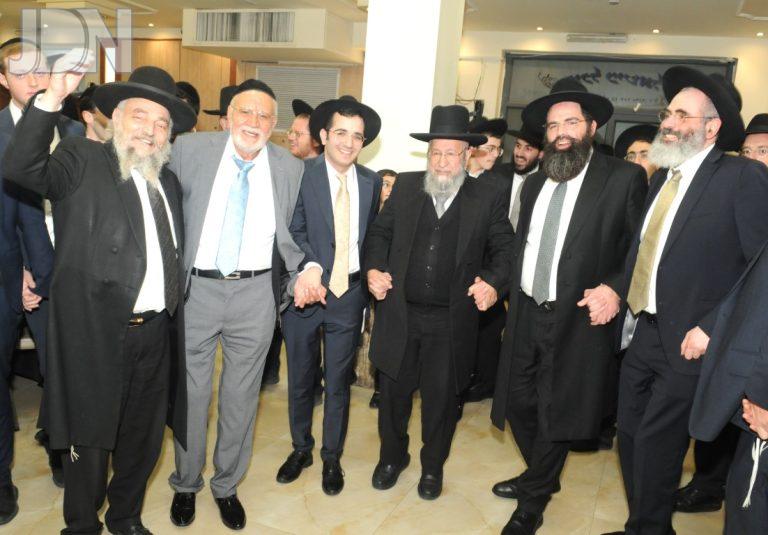שמחת האירוסין לנכדת ר' משה אליהו בוסו נכד סידנא בבא סאלי צילום ש.פ