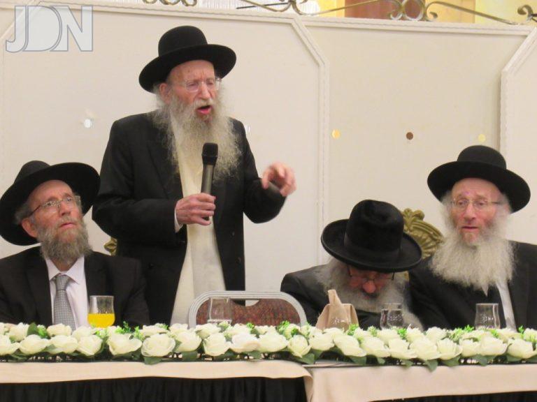 שמחת נישואי נינת ראב''ד לונדון רבי יוסף צבי דינר (4)