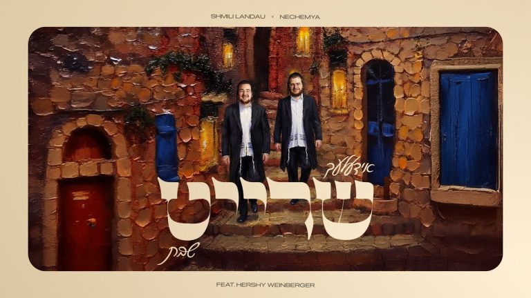 YT Thumbnail • Shreit Shabbos Shmili Landau feat