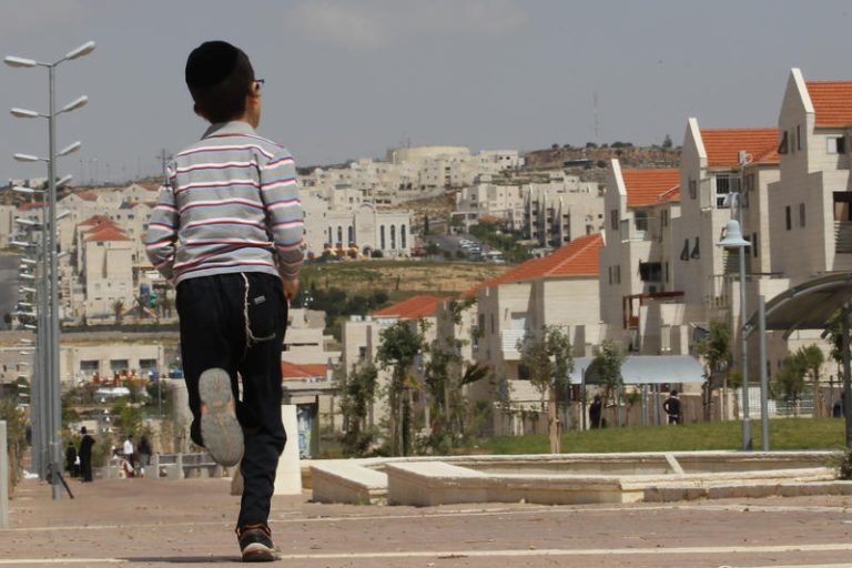 Young boy in Beitar Illit