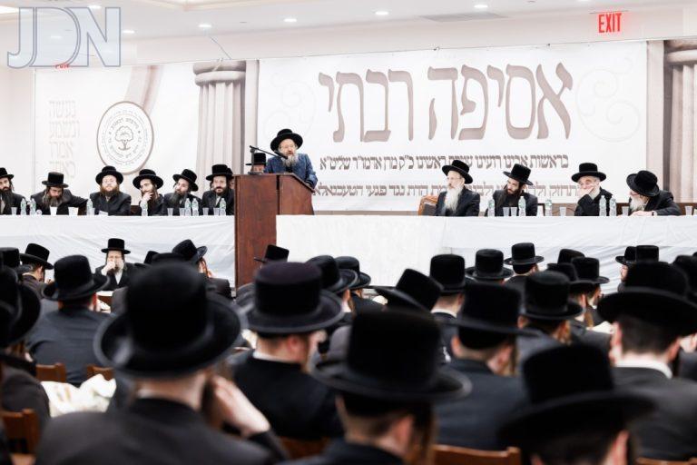 אסיפה רבתי לתלמידי המתיבתא ד'באבוב -45 נגד פגעי הזמ (8)