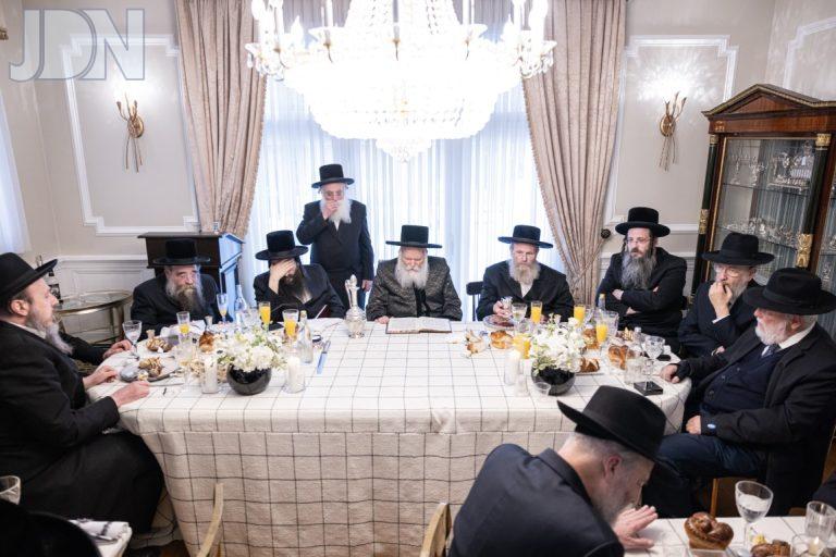 דינר לטובת כולל באבוב - בבית הנגיד ר' דניאל ראטבערג בלעיקוואוד (11)