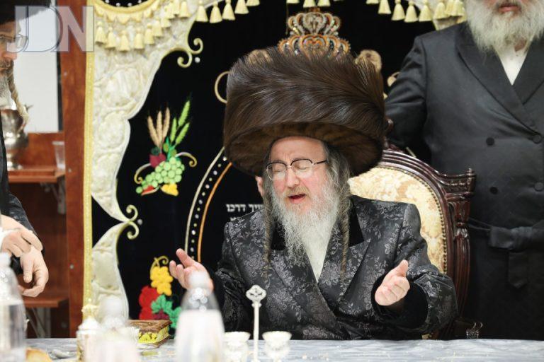 האדמו''ר מביאלא ב''ב שבת בבית המדרש של החסידות בירושלים צילום דוד ארזני (6)