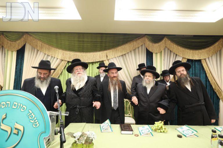סיום ספר פלא יועץ בראשות ראש כולל תורת יוסף ביתר עילית הרה''ג ר' חיים שמעון רביע (15)
