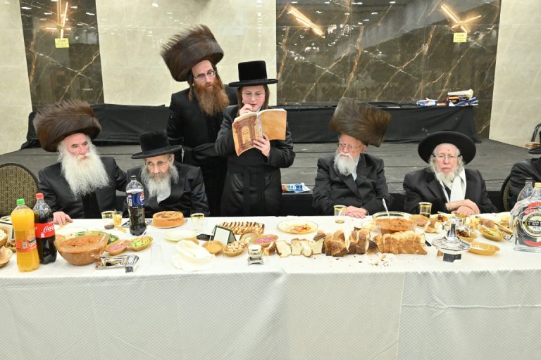 בר מצווה לנכד האדמו''ר מגארליץ (27)