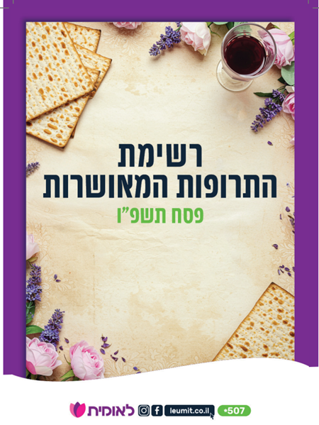 חוברת תרופות לפסח תשפו (1)