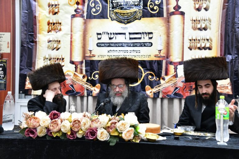 מלוה מלכה סיום הש''ס וציון עשור לקהילת 'ישועות משה ויזניץ באשדוד (22)