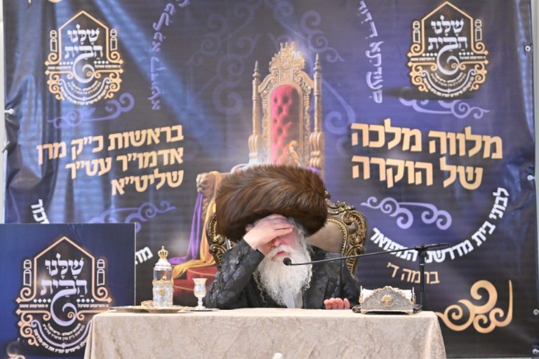 מעמד הוקרה לבוני הבית מדרש חסידי נדבורנה ירושלים בבית שמש צילום יהושע פרוכטר (24)