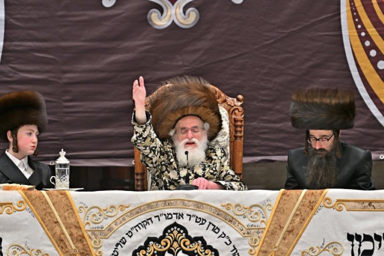 פורים בחצר הקודש ויזניץ צילום יהושע פרוכטר (89)