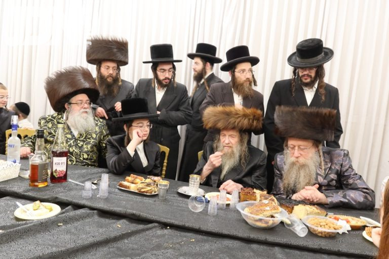 שמחת הבר מצווה בחצרות צאנז לייפניק - לעלוב ניקלשבורג - נדבורנה אראד צילום א