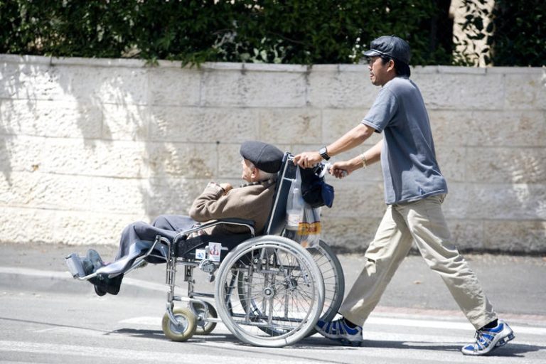 Filipino caretaker