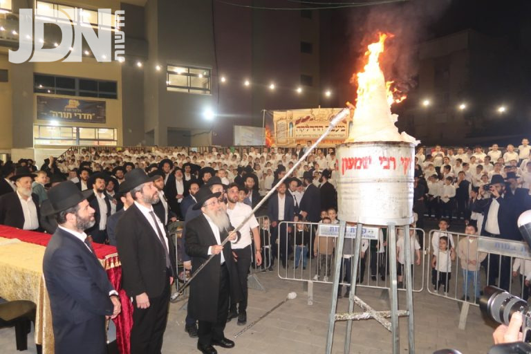 הגר''ש שטיינמן בלג בעומר צילום י פריד (2)