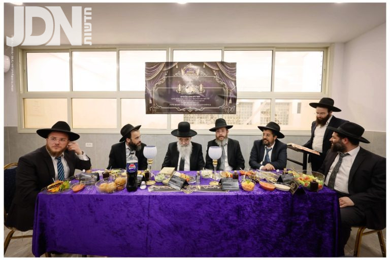 סיום מסכת בבא מציעא בהיכל כולל גרודנא - בני ברק צילום אלעזר פיינשטין (4)