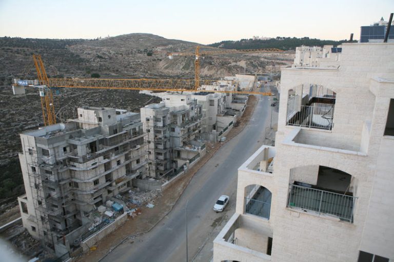 New housing units in the I neighborhood of Har Homa