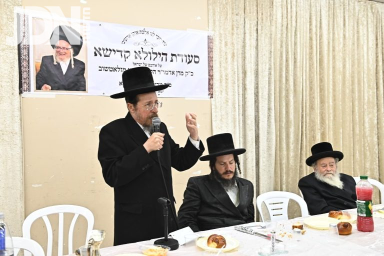 הילולא לרגל עשור שנים האדמו''ר המאורי מרדכי מזלאטשוב צילום שוקי לרר (7)