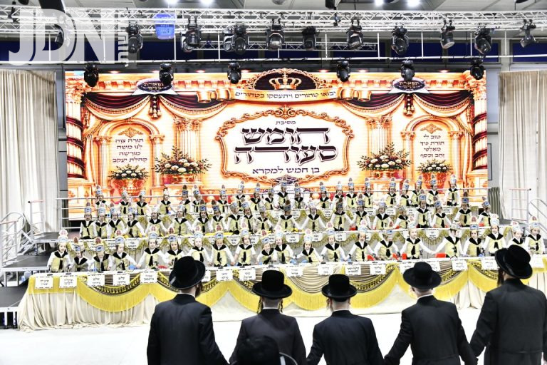 חומש סעודה ת''ת כלל חסידי תפארת בנים מונקאטש צילום שוקי לרר (5)