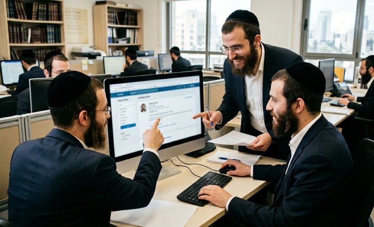 עובדים במשרד