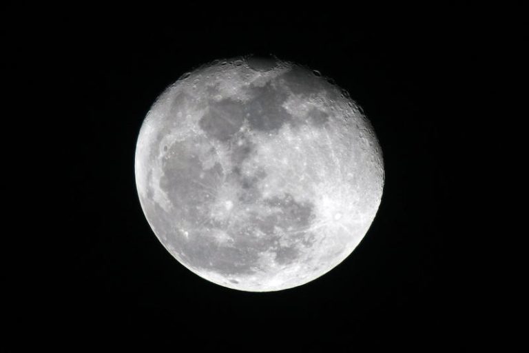 A blue moon or the second full moon of the month