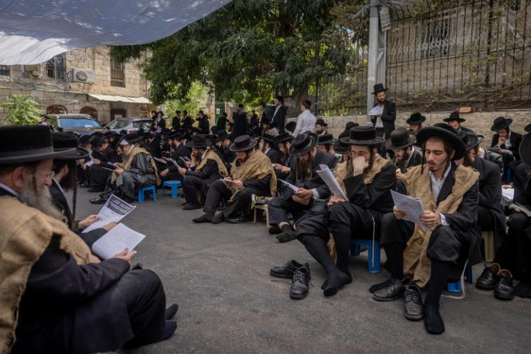 ULTRA ORTHODOX JEWISH PROTEST
