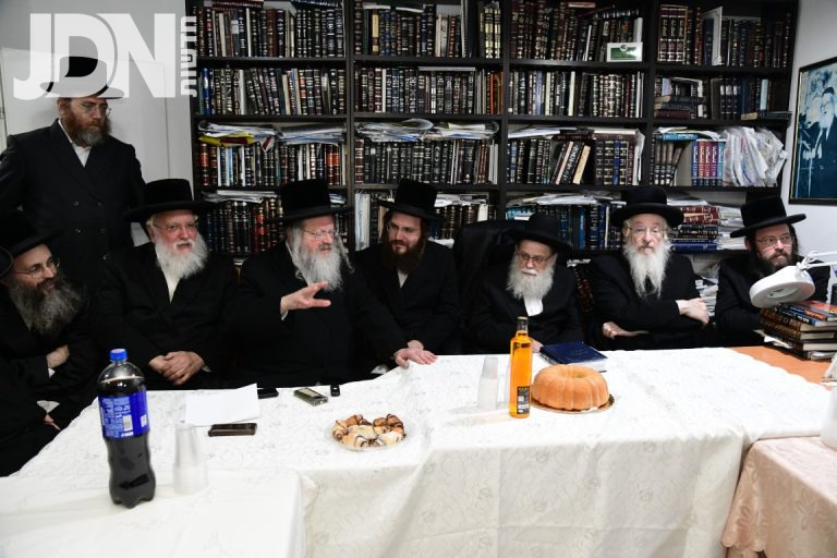 הכתרה של הגאון רבי הלל דייטש לרב שכונת אלעד (10)